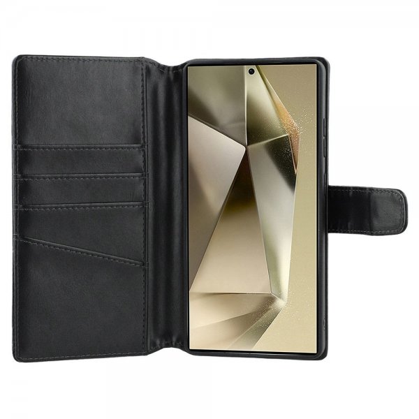 Nordic Covers Samsung Galaxy S25 Ultra Etui MagLeather Raven Black