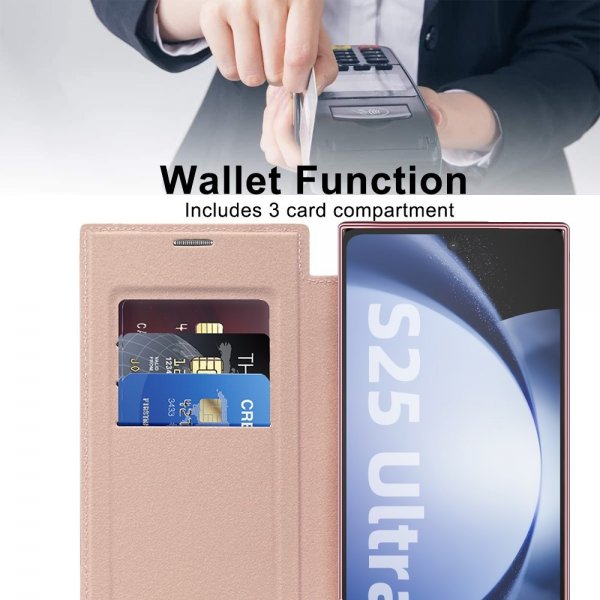 Samsung Galaxy S25 Ultra Cover MagSafe Rosa