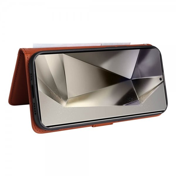 Betopnice Samsung Galaxy S25 Ultra Etui med Aftageligt Cover 005 Brun