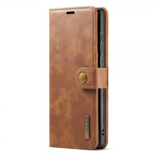 Dg.Ming Samsung Galaxy S25 Ultra Cover med Aftageligt Cover Brun