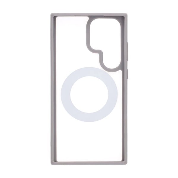 Samsung Galaxy S25 Ultra Cover Roterbart MagSafe Stativ Grå