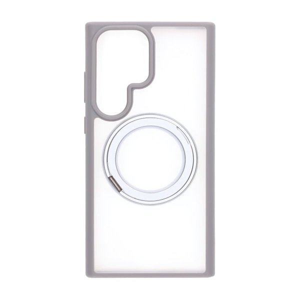 Samsung Galaxy S25 Ultra Cover Roterbart MagSafe Stativ Grå