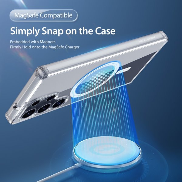 Dux Ducis Samsung Galaxy S25 Ultra Cover Clin Series MagSafe Transparent