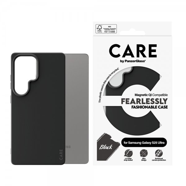 CARE by PanzerGlass Samsung Galaxy S25 Ultra Cover Fashionable MagSafe Sort