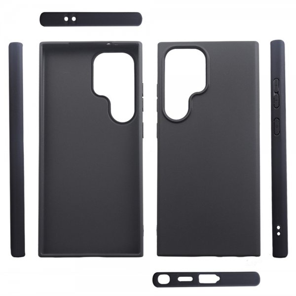 Nordic Covers Samsung Galaxy S25 Ultra Cover Feather Series Raven Black