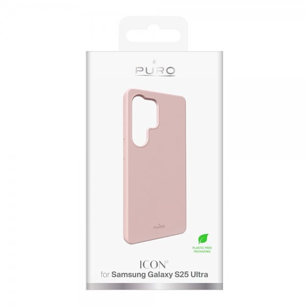 Puro Samsung Galaxy S25 Ultra Cover Icon Pink