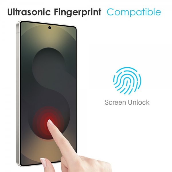 Northjo Samsung Galaxy S25 Ultra Cover med Skærmbeskyttelse og Kamerabeskyttelse 3-i-1