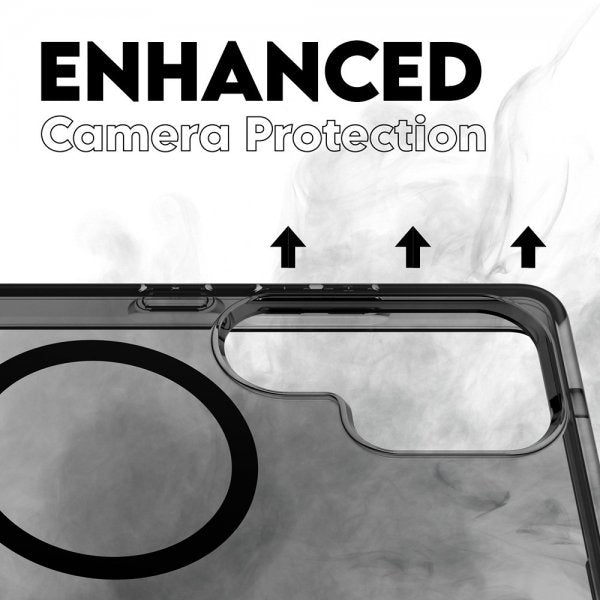 CARE by PanzerGlass Samsung Galaxy S25 Ultra Cover Smokey MagSafe Sort