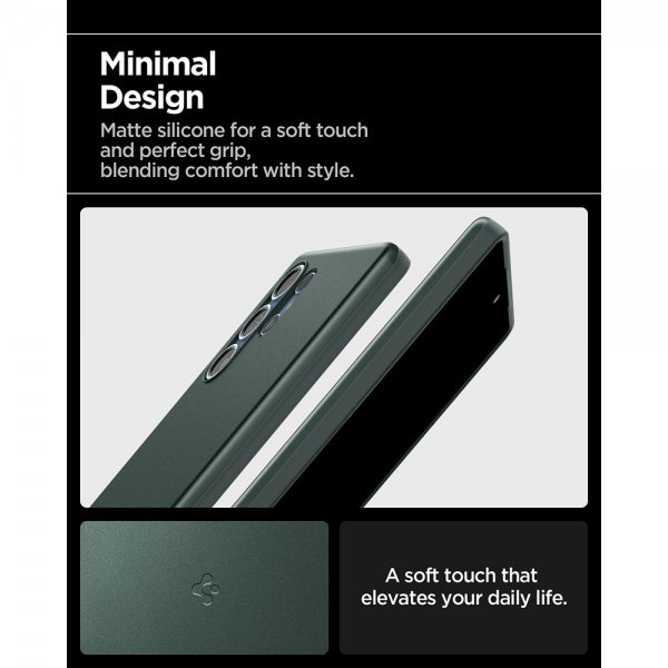 Spigen Samsung Galaxy S25 Ultra Cover Thin Fit MagFit Abyss Green
