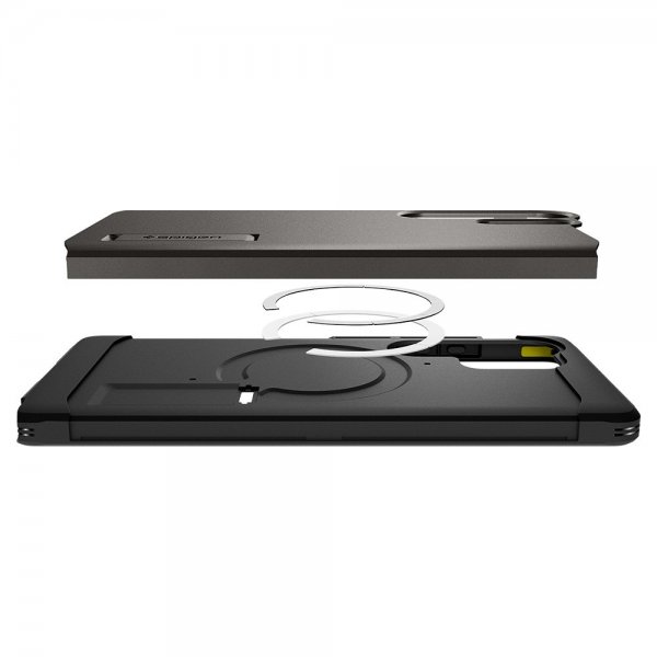Spigen Samsung Galaxy S25 Ultra Cover Tough Armor MagFit Gunmetal