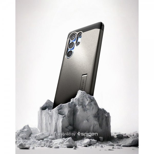 Spigen Samsung Galaxy S25 Ultra Cover Tough Armor MagFit Gunmetal
