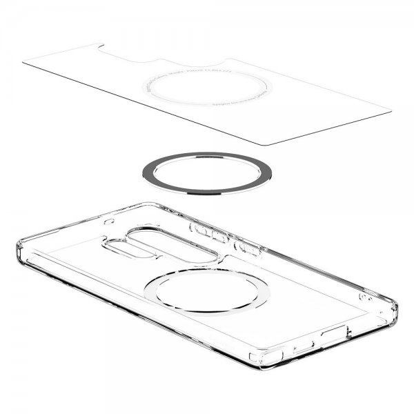 Spigen Samsung Galaxy S25 Ultra Cover Ultra Hybrid MagFit Clear White