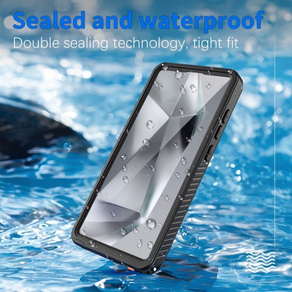 Redpepper Samsung Galaxy S25 Ultra Cover Vandtæt IP68 Sort