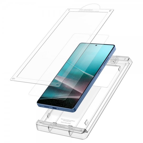 Spigen Samsung Galaxy S25 Ultra Skærmbeskytter EliteShield EZ Fit