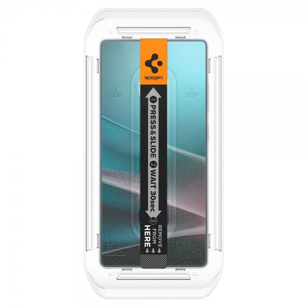 Spigen Samsung Galaxy S25 Ultra Skærmbeskyttelse GLAS.tR EZ Fit Privacy 2-pak