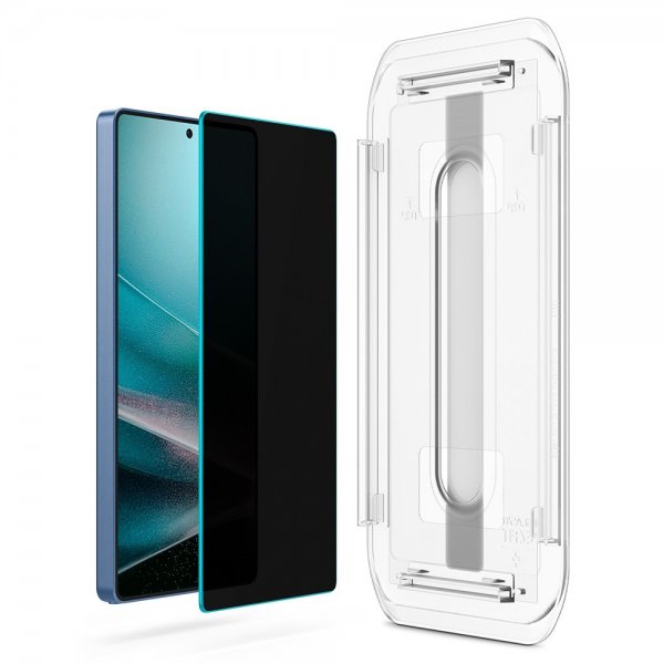 Spigen Samsung Galaxy S25 Ultra Skærmbeskyttelse GLAS.tR EZ Fit Privacy 2-pak