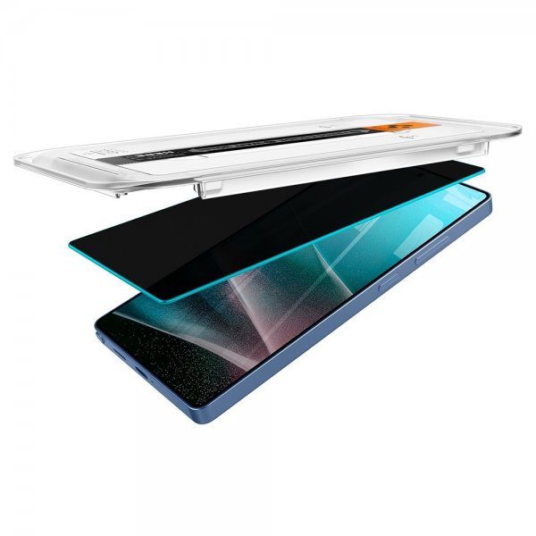 Spigen Samsung Galaxy S25 Ultra Skærmbeskyttelse GLAS.tR EZ Fit Privacy 2-pak