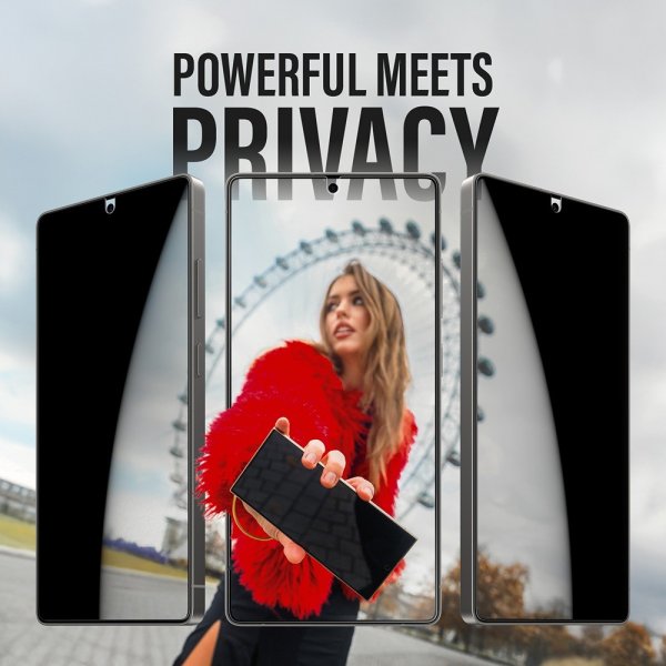 PanzerGlass Samsung Galaxy S25 Ultra Skærmbeskyttelse Ultra-Wide Fit Privacy EasyAligner