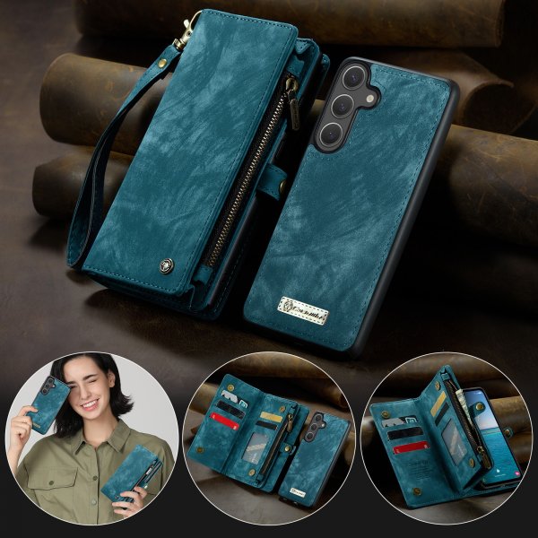 CaseMe Samsung Galaxy S26 Etui 008 Series Aftageligt Cover Blå