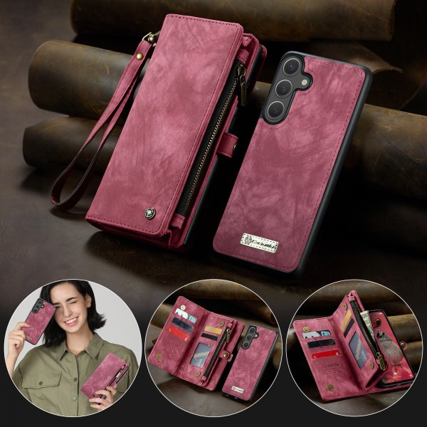 CaseMe Samsung Galaxy S26 Etui 008 Series Aftageligt Cover Rød