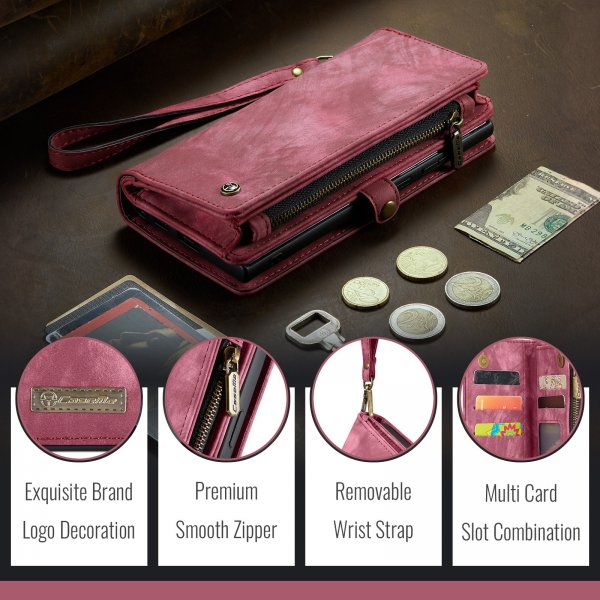 CaseMe Samsung Galaxy S26 Etui 008 Series Aftageligt Cover Rød