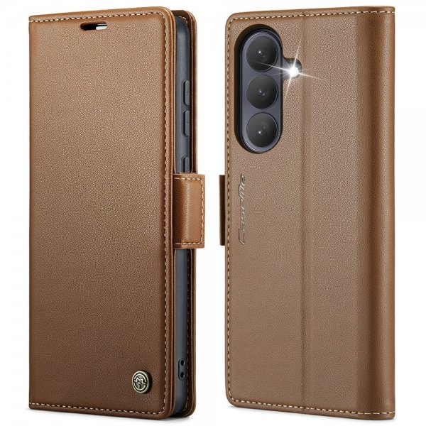 CaseMe Samsung Galaxy S26 Etui 023-serien Brun