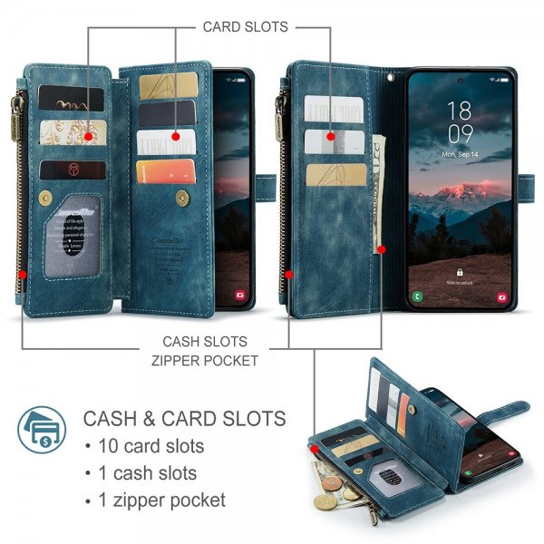CaseMe Samsung Galaxy S26 Etui C30 Series Blå
