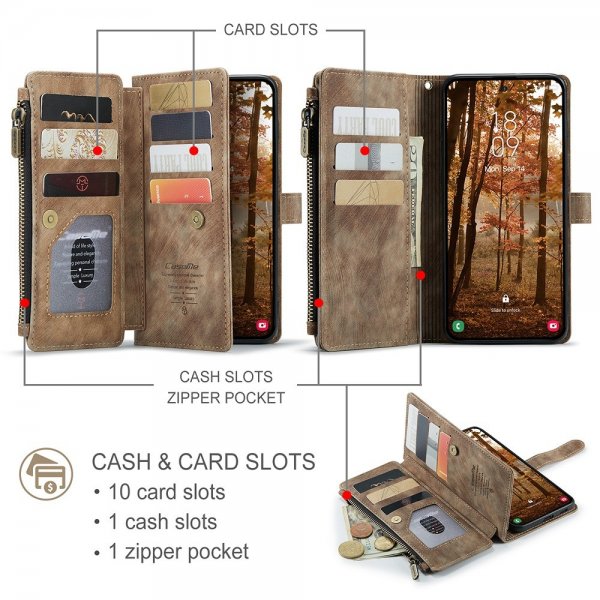 CaseMe Samsung Galaxy S26 Etui C30 Series Brun
