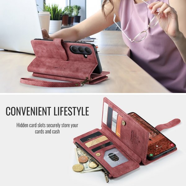 CaseMe Samsung Galaxy S26 Etui C30 Series Rød