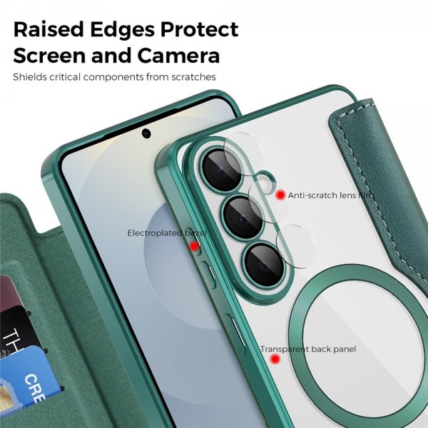 Samsung Galaxy S26 Etui MagSafe Grøn