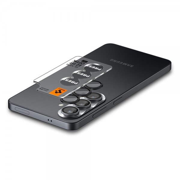Spigen Samsung Galaxy S26 Kamerabeskyttelse GLAS.tR EZ Fit Optik Pro 2-pak Sort
