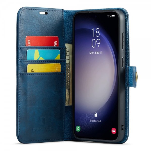 Dg.Ming Samsung Galaxy S26 Plus Cover med Aftageligt Cover Blå