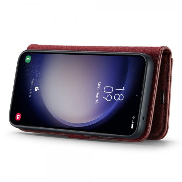 Dg.Ming Samsung Galaxy S26 Plus Cover med Aftageligt Cover Rød