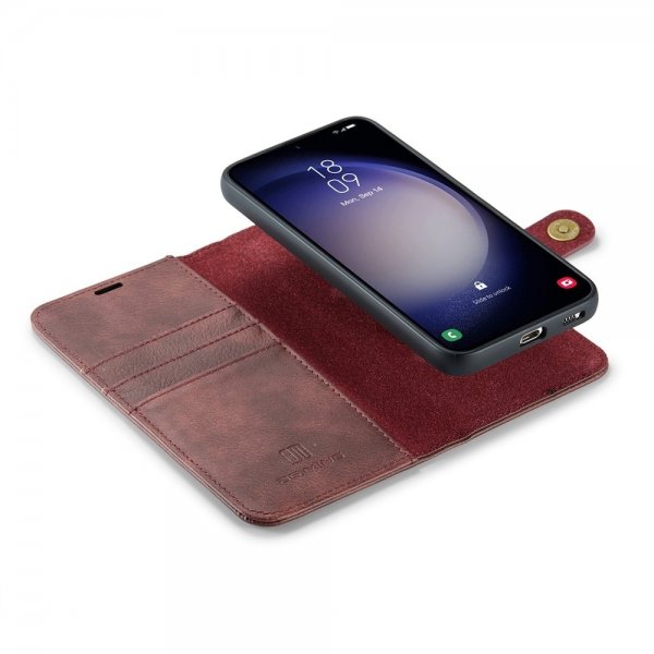 Dg.Ming Samsung Galaxy S26 Plus Cover med Aftageligt Cover Rød