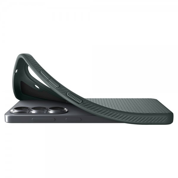 Spigen Samsung Galaxy S26 Plus Cover Liquid Air MagFit Abyss Green