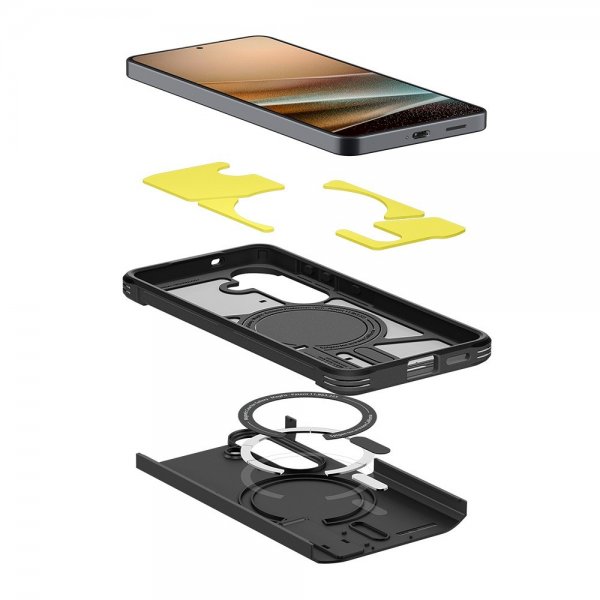 Spigen Samsung Galaxy S26 Plus Cover Tough Armor MagFit Sort