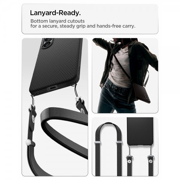 Spigen Samsung Galaxy S26 Cover Liquid Air Mat Sort