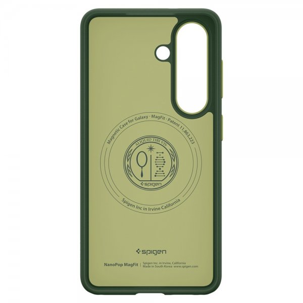Spigen Samsung Galaxy S26 Cover Nano Pop MagFit Avo Green