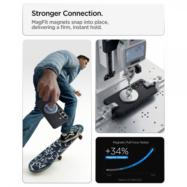 Spigen Samsung Galaxy S26 Cover Nano Pop MagFit Black Sesame