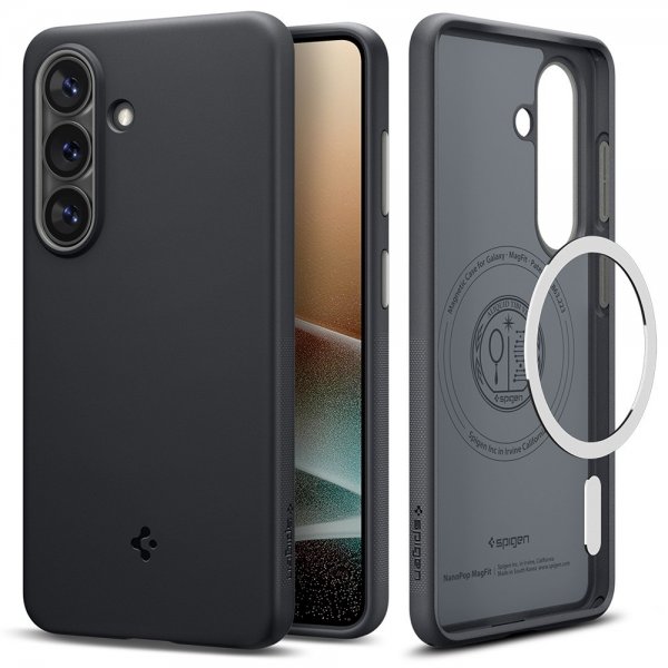 Spigen Samsung Galaxy S26 Cover Nano Pop MagFit Black Sesame