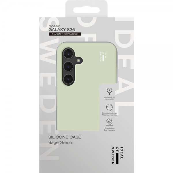 Ideal of Sweden Samsung Galaxy S26 Cover Silikonecover MagSafe Sage Green