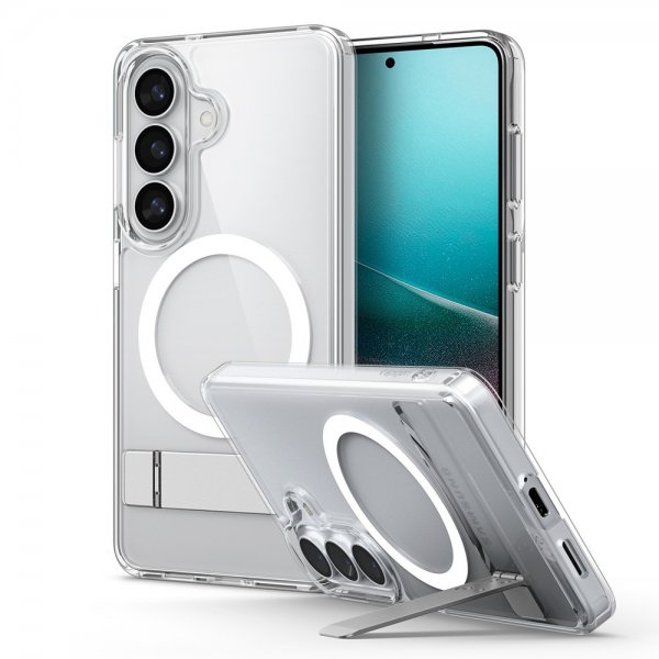 Spigen Samsung Galaxy S26 Cover Ultra Hybrid S MagFit Clear White