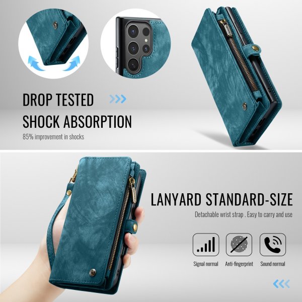 CaseMe Samsung Galaxy S26 Ultra Etui 008 Series Aftageligt Cover Blå