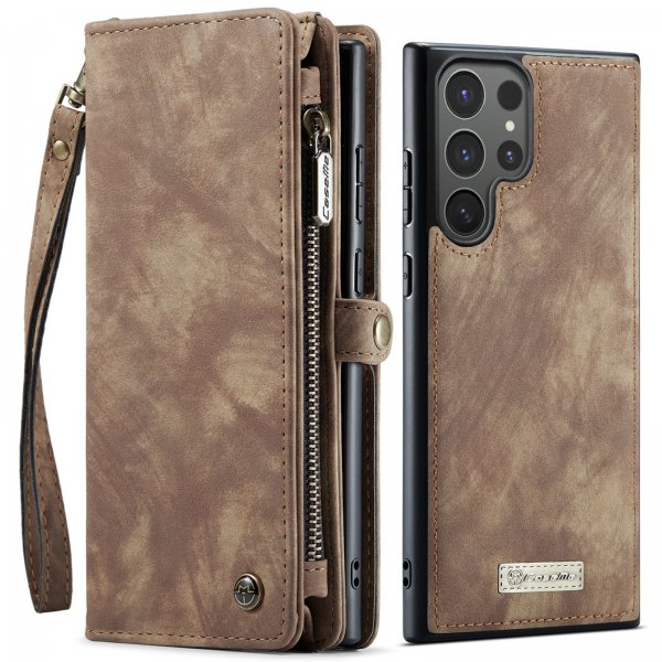 CaseMe Samsung Galaxy S26 Ultra Etui 008 Series Aftageligt Cover Brun