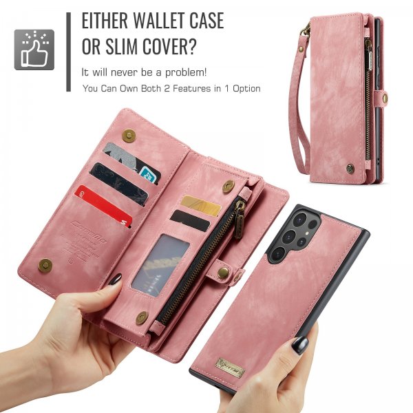 CaseMe Samsung Galaxy S26 Ultra Etui 008 Series Aftageligt Cover Rosaguld