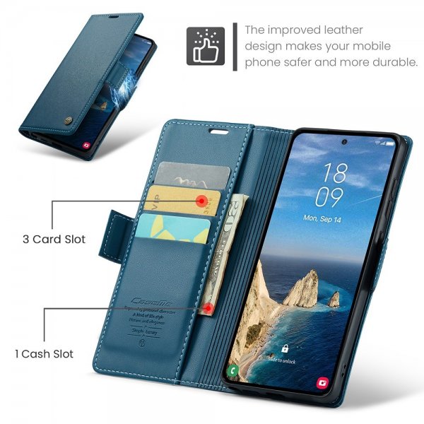 CaseMe Samsung Galaxy S26 Ultra Etui 023-serien Blå