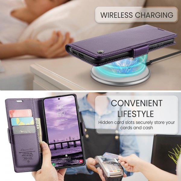 CaseMe Samsung Galaxy S26 Ultra Etui 023 Series Lilla