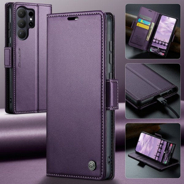 CaseMe Samsung Galaxy S26 Ultra Etui 023 Series Lilla