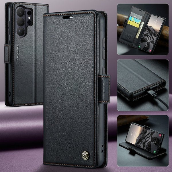 CaseMe Samsung Galaxy S26 Ultra Etui 023 Series Sort