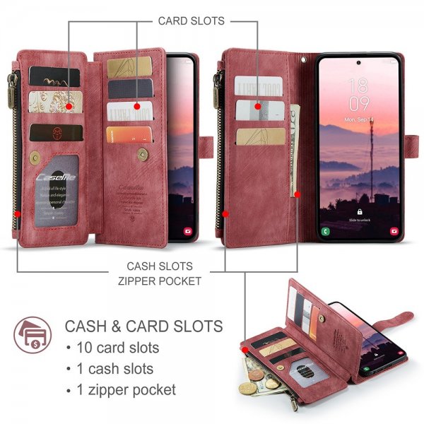CaseMe Samsung Galaxy S26 Ultra Etui C30 Serie Rød